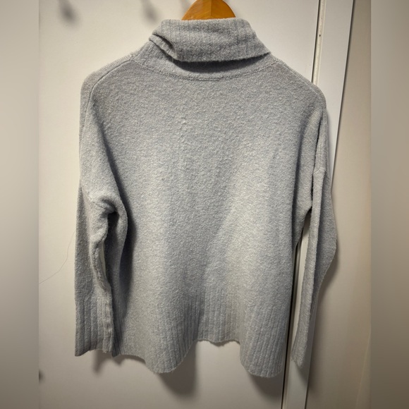Ever New Light Blue Turtleneck Sweater - Picture 3 of 3